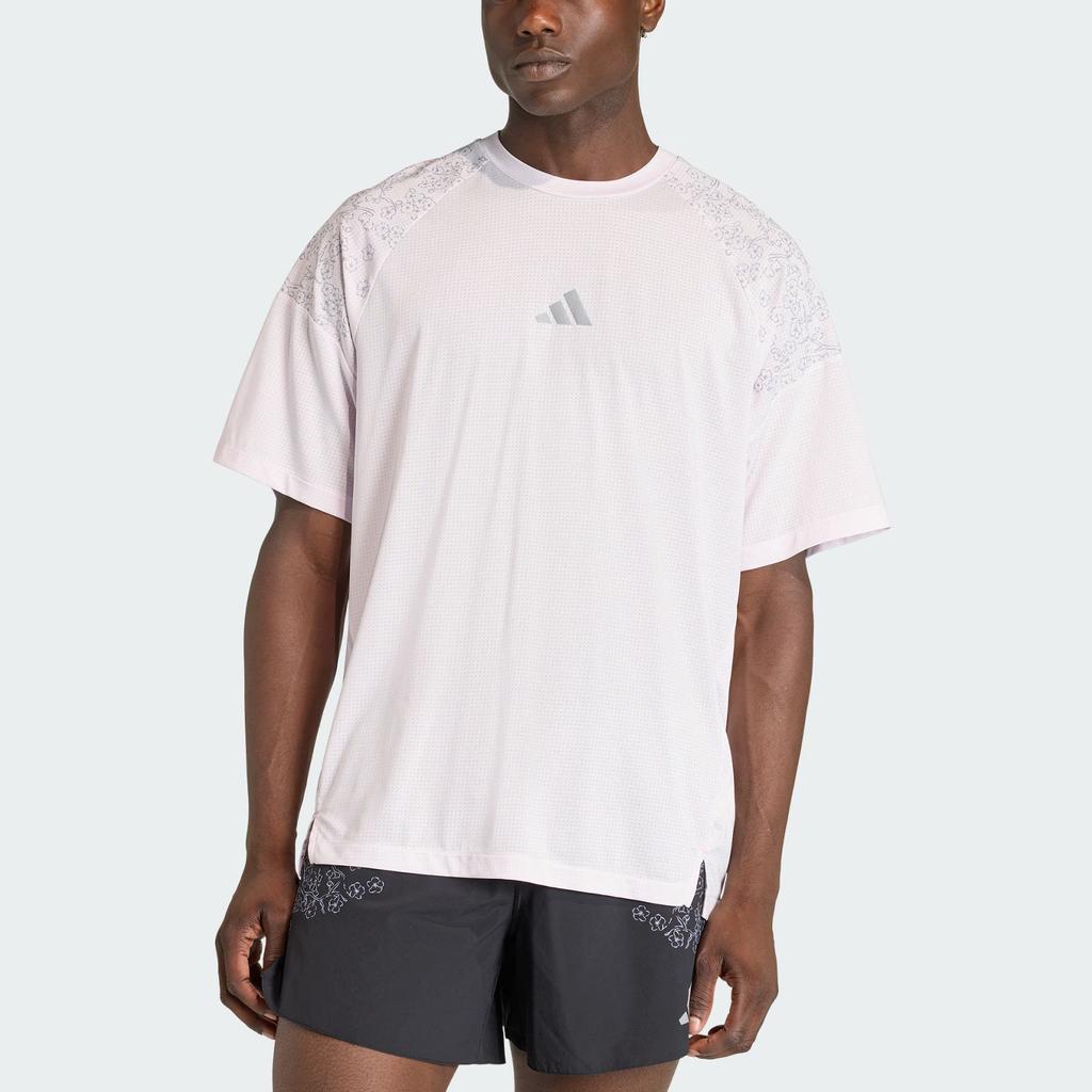 Adidas Adizero Tokyo Sports Pullover Round Neck Short Sleeve Running T-Shirt Men Tops KE4396
