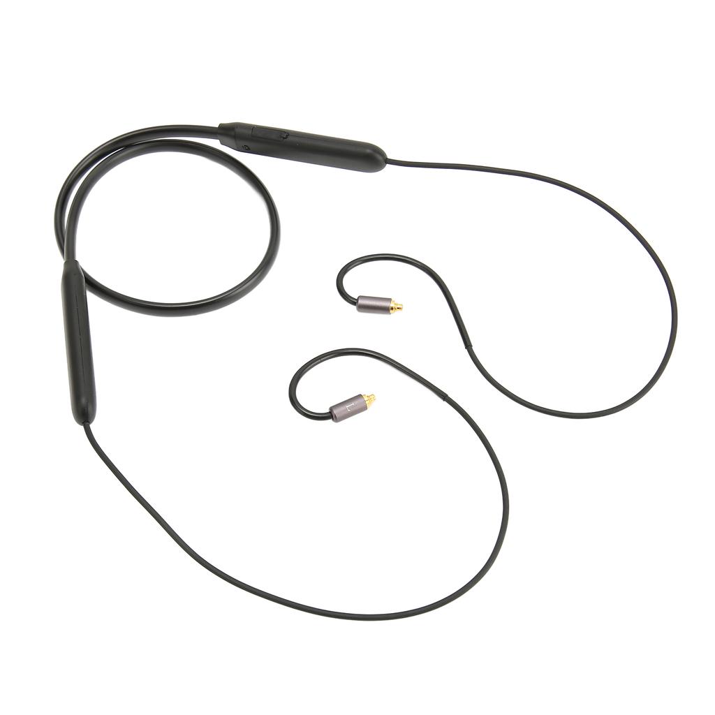 Earphone Cable Bluetooth Wireless MMCX Adapter Cable with Microphone and Controller for Sennheiser IE300 IE600 IE900