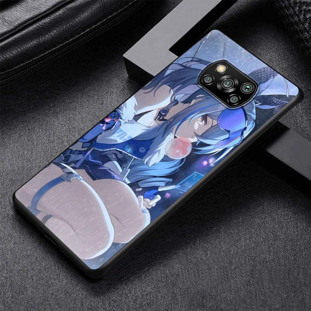 Star Rail Cute Cover for Xiaomi Poco X3 NFC X5 F3 M5s M4 M3 M2 Pro Case Black TPU Mobile Phone Bag Soft Bumper