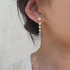 Damen Französische Retro Leichter Luxus Perlen Quasten Ohrringe - Elegant, Hochwertig, Vielseitiger Modeschmuck