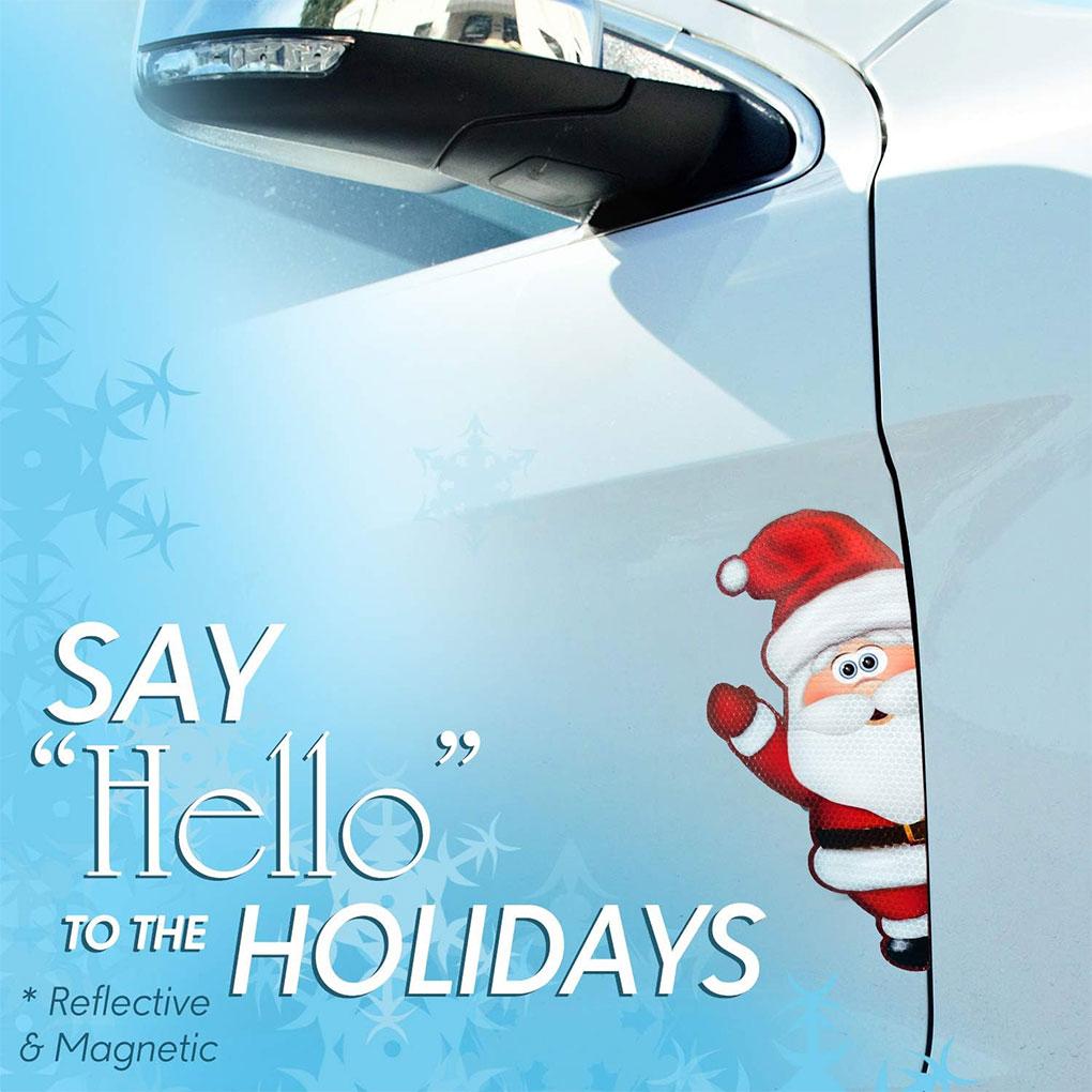 HD Picture Printing Magnetic Car Sticker For Festivals Wide Applications Reflective Car Sticker