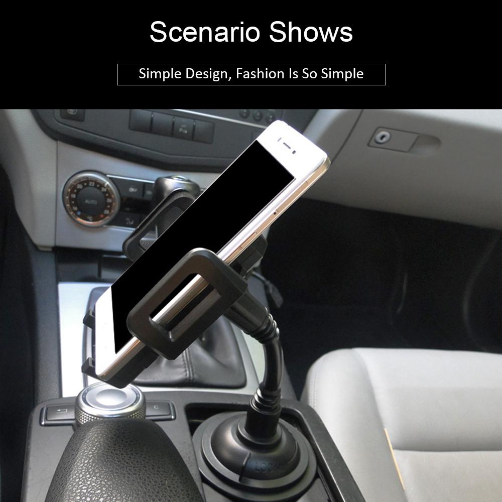 Universal Car Cup Holder Stand for Phone Adjustable Drink Bottle Holder Mount Support for Smartphone Mobile Phone