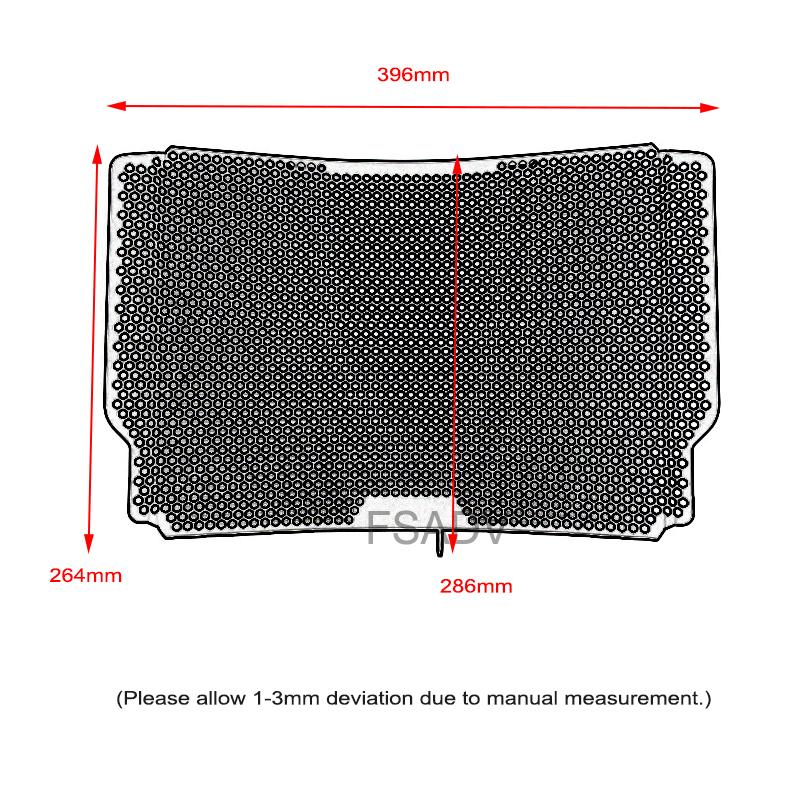 GSXS1000 GSXS1000F Motorcycle Radiator Grille Guard Grill Protection Cover Protector For Suzuki GSX-S1000 GSXS 1000 F 2015-2023