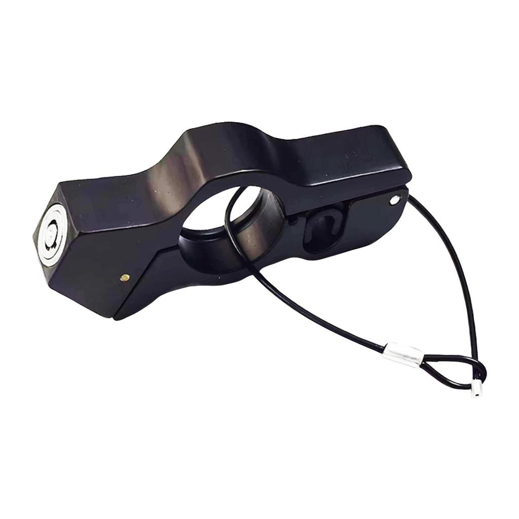Motorcycle Handlebar Lock High Strength Aluminium Alloy -Theft Throttle Lock For Scooters Motorcycles And Atvs Heavy Duty Vehicle Security