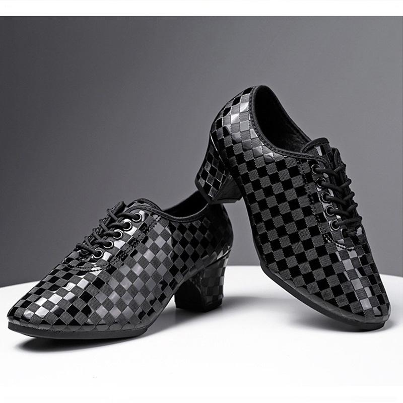 New Women's Latin Dance Shoes Soft Bottom Adult Ladies Sailor Modern Square Dance Shoes Teacher's Shoes Heel 5cm