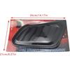 2 PCS Front Hood Side Air Flow Vent Intake Scoop Hole Cover Decoration Trim Sticker Universal Compatible with Ford F-150 Car Accessories(Black)