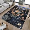 1pc Sons of Anarchy themed Office Carpet Chair Mats - durable polyester rug for home theater, office, dorm room decor - tA37