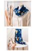 2026 Mulberry Silk Square Scarf: High-End Printed Necktie Shawl Gift for Elders