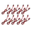 10Pcs Electrical Alligator Clip Dual Ended Alligator Clamps Test  S for Laboratories Stores Schools Homes 1m 3.3ft