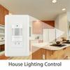 100-240V Auto On/off Motion Sensor Switch Infrared Pir Occupancy Vacancy Wall Lamp With Power