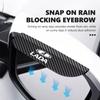2pcs Car Rearview Mirror Rain Eyebrow Sun Shade Cover Protector For Lada Largus Priora Vesta Niva Samara Kalina Xray Granta