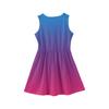 Robe d'été princesse pour filles - Robe avec empiècement débardeur coupe évasée