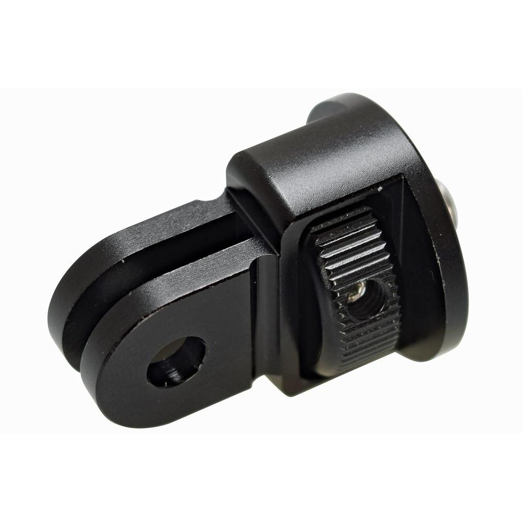 Etsumi GoPro To 1/4-Inch Conversion Adapter, Aluminum Mount with 360-Degree Rotation for Action Cameras & Tripods, Black VE-2489
