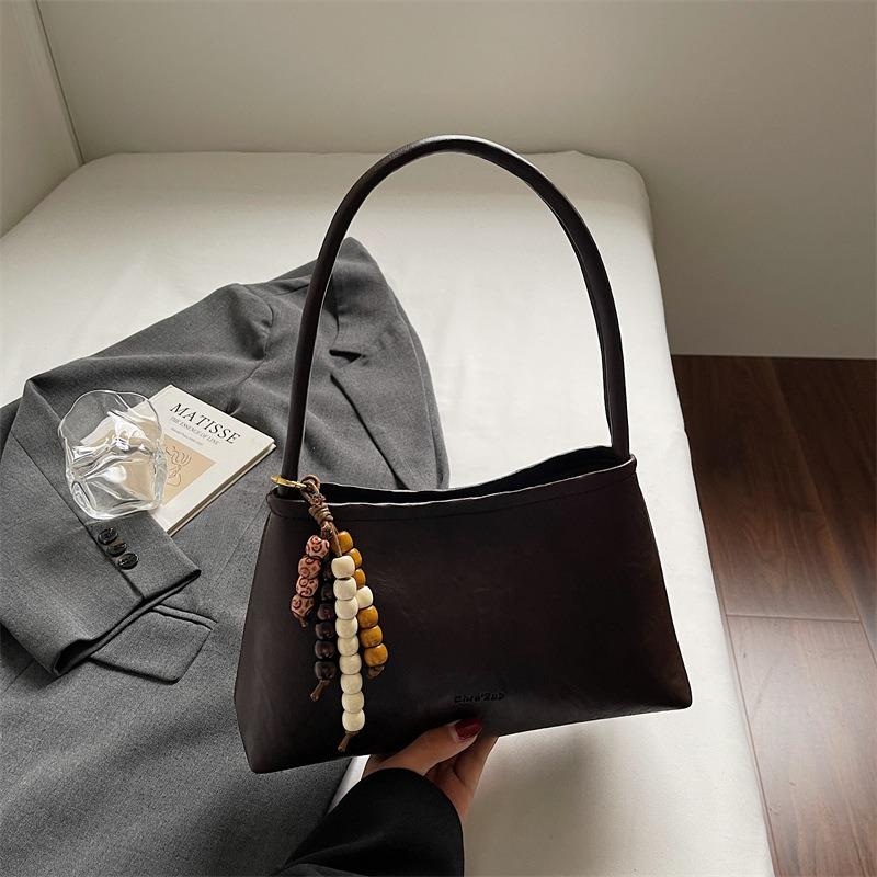 

Сумка-багет через плечо высокой стоимости, женская сумка, новая осенняя, ретро, простая сумка-мессенджер, повседневная маленькая квадратная сумка