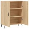 Vidaxl Cabinet, Sonoma Oak, 69.5X34X90 Cm, Wood-Based Material