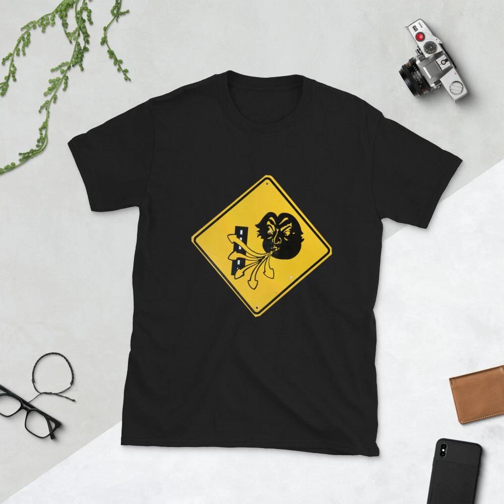 

Quebec Highway Autoroute Sign Cloud Crosswind Windy Short-Sleeve Unisex T-Shirt L