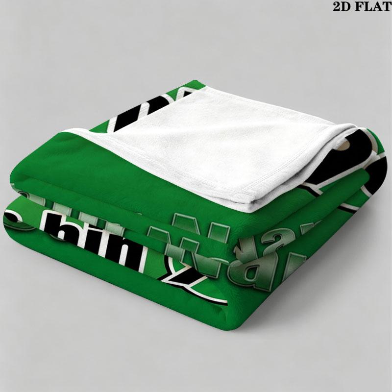 1 Peça Cobertor de Flanela com Padrão de Nome Personalizado do Hannover 96 Adequado para Todas as Estações para Decoração de Casa Calor e Conforto Presentes Presente de Feriado