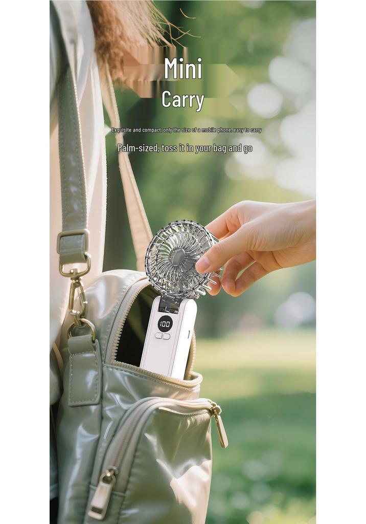 26 High-Speed Mini Handheld Fan: Powerful Wind, USB, Multi-functional, Portable for Desktop or Outdoor Use