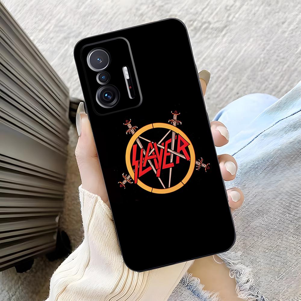 

Slayer Heavy Metal Rock Band Album Phone Case For Xiaomi Poco M7 M6 M5 M4 4g 5g F7 F6 X7 X6 X5 Ultra Pro Silicone Cover Poco M5