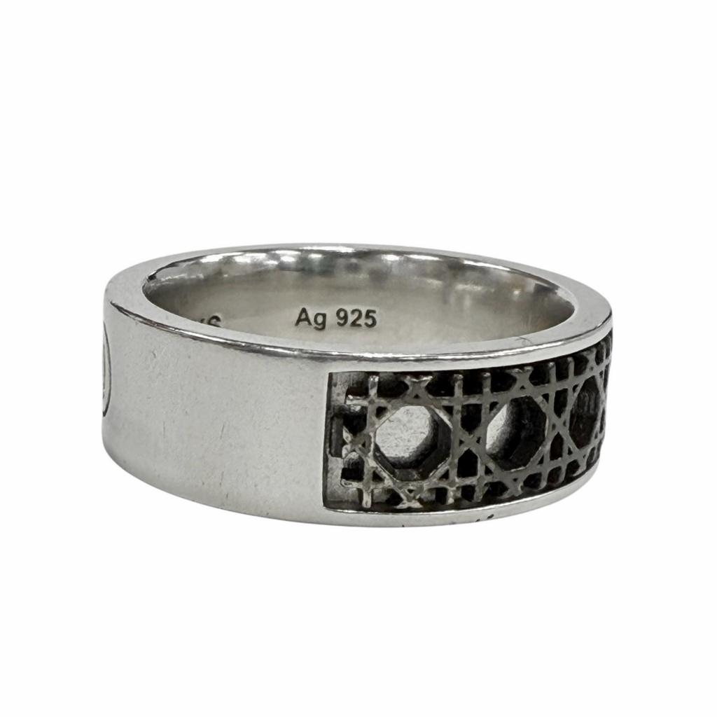 Great DIOR Ring Canage Worn by BTS's Jimin Silver AG925 mens XS R2425HOMST Used