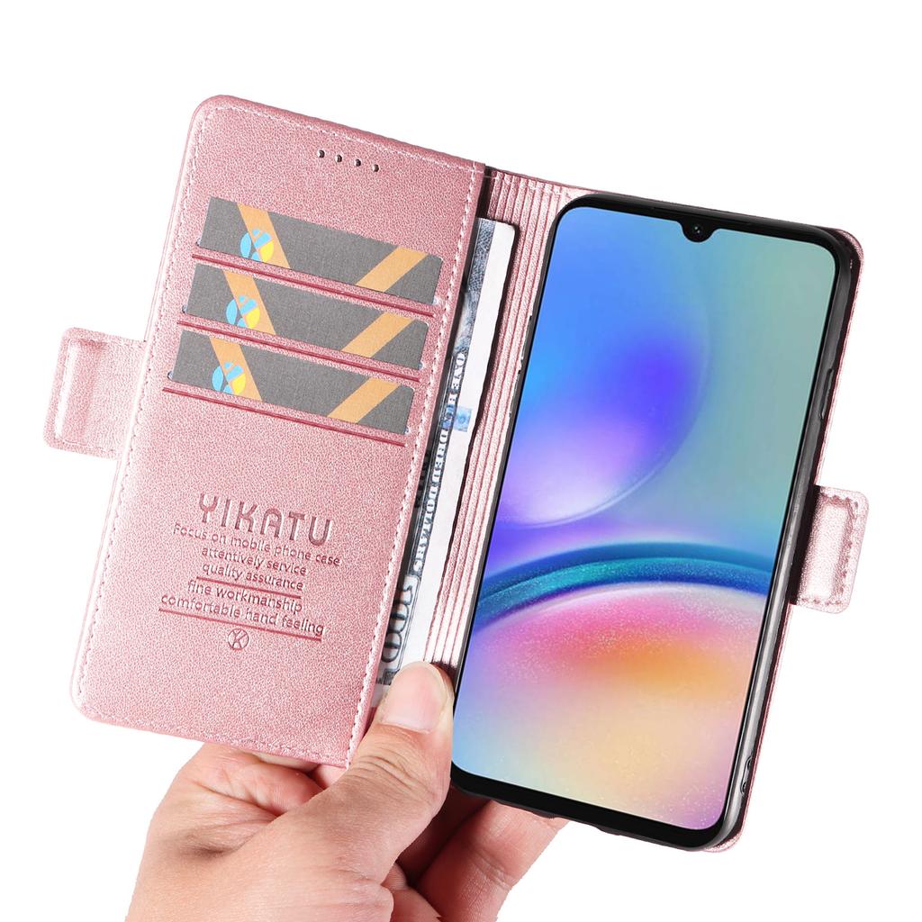 YIKATU YK-003 For Samsung Galaxy A05s 4G   Phone Cases Leather Wallet Stand Cover