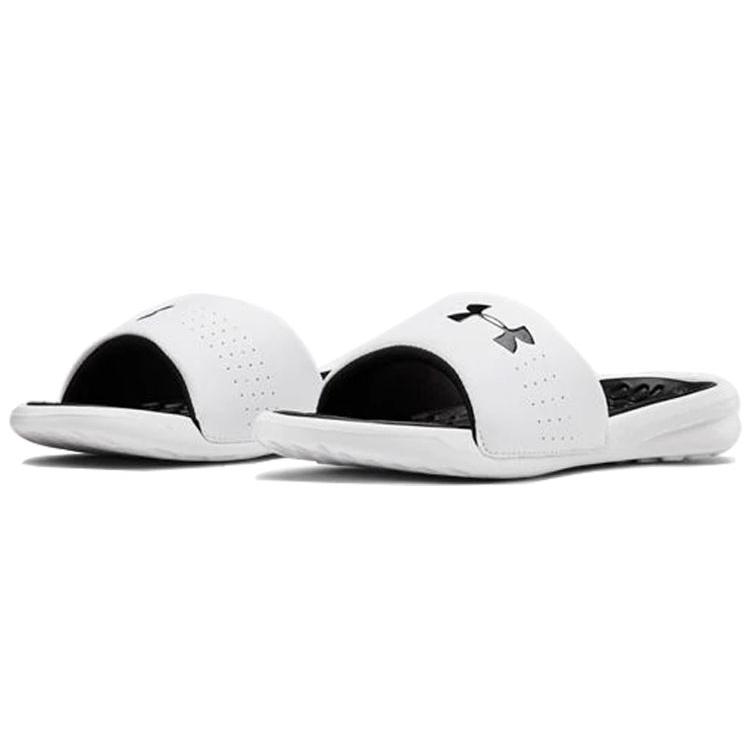 Under Armour Playmaker Slippers White Women's 3000063-101