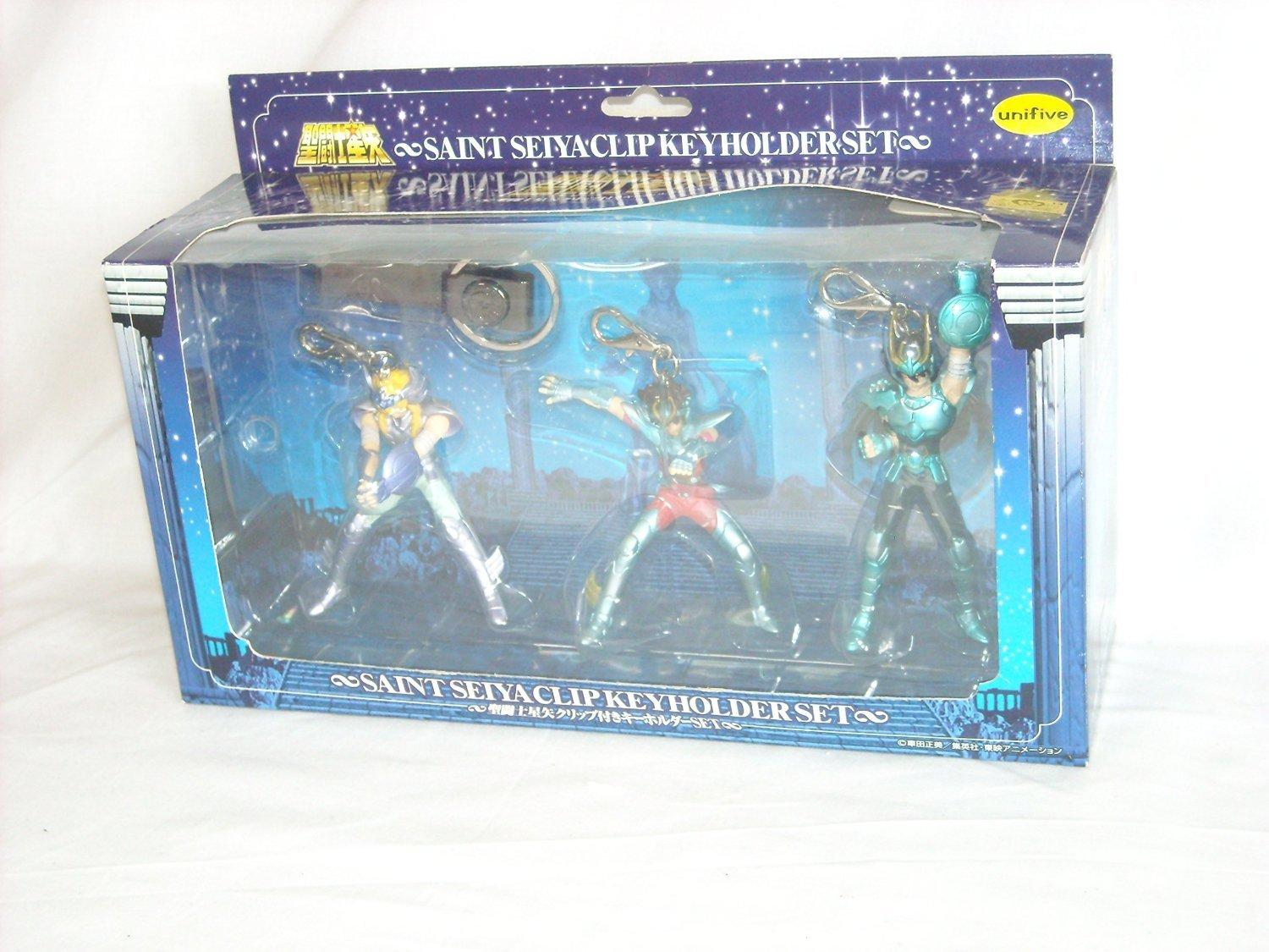 

Saint Seiya Clip Keychain SET