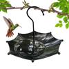 Umbrella Design Bird Feeding Tray Yard Decorations Bird Bath Feeder Hanging Bird Feeder  Lawns
