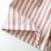 Spring & Summer Unisex Striped Linen-Cotton Kids Shorts – Cute, Casual, and Breathable Korean Style.