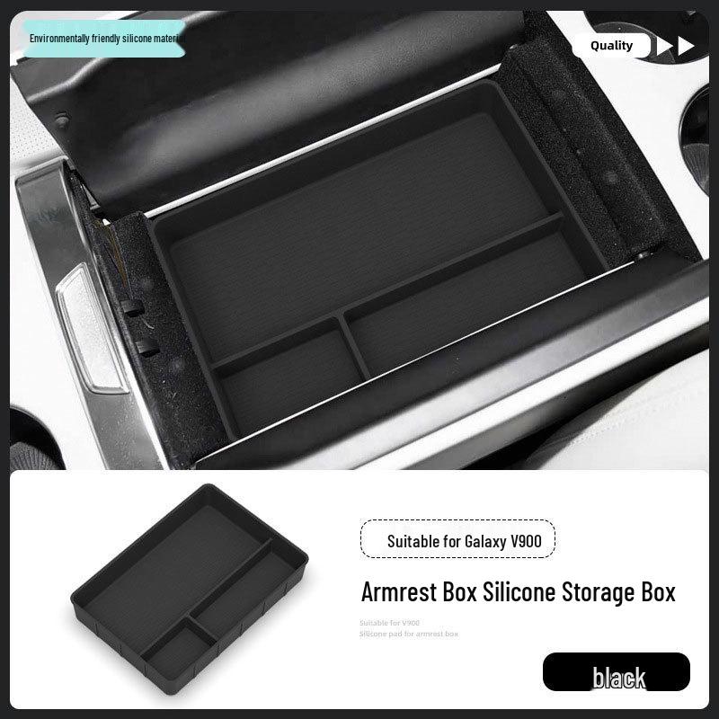 Geely Galaxy V900 Armrest Box Silicone Organizer Tray