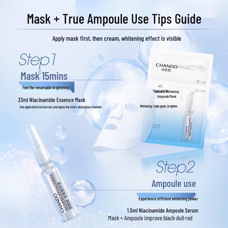 CHANDO Niacinamide Ampoule Mask