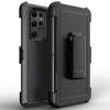 Hybrid Heavy Duty Armor Stand Case for Samsung Galaxy S23 S22 S21 S20 S24 Ultra S10 S8 S9 Plus Note20 10 Otter Case Box Shockproof Belt Clip Box Case