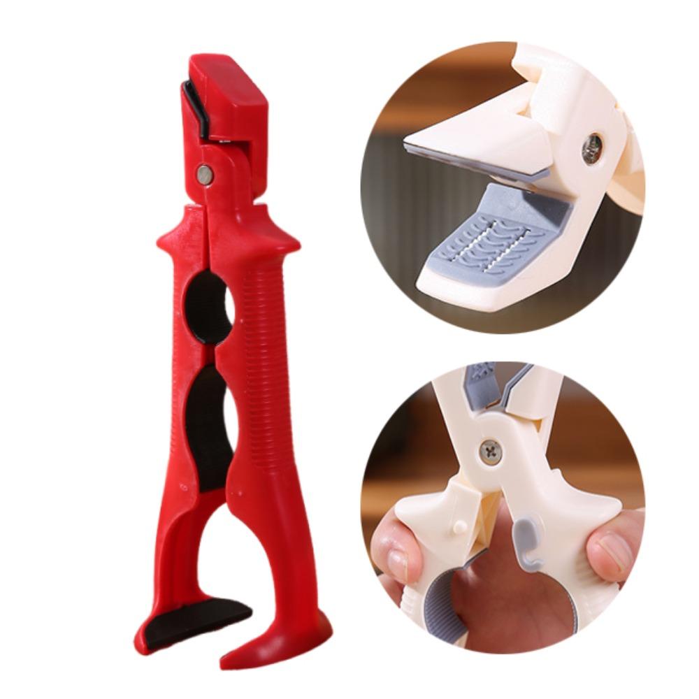 Silikongriff Hitzebeständige Schüssel-Plattenklemmen 3in1 Heißschüsselgreifer für Geschirrplatte Dampfgarer