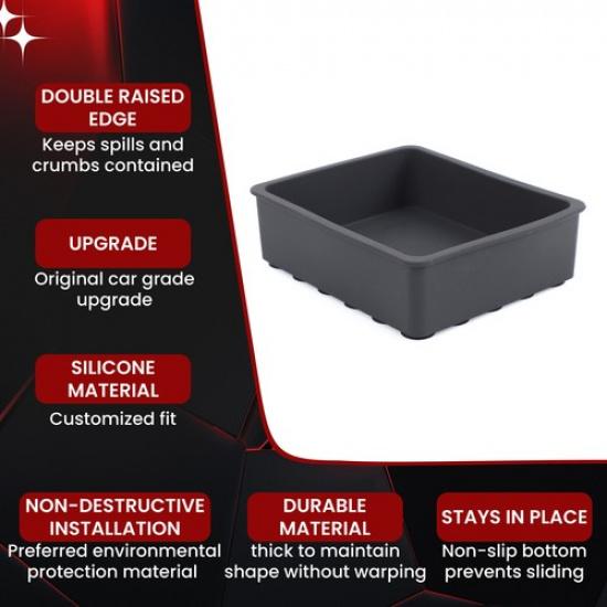 Black Center Console Gear Shift Key Box Tray For BMW 3 Series G20 -