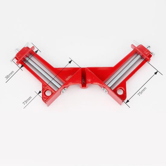 4 PCS 90 Degrees Right Angle Clamp Reinforced DIY Glass Fish Tank Quick Fixing Clip Woodworking Picture Frame Clamp 