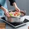 Stainless Steel Separated Steaming Rack Thickened Sturdy Durable Multifunctional Detachable Steamers Household Kitchen Tool