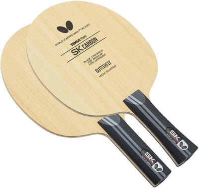 Butterfly SK Table Tennis 36894 Carbon-ST Racket, Shakehand, Straight, Offensive,