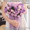 Multicolored Pointed-Angled Rose Bouquet Blankets Hand-Knitted Crocheted Rose Sofa Blankets Wedding Valentine Girlfriend Gifts