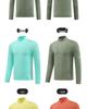 Herren Langarm Schnelltrocknendes Sport-T-Shirt für Basketball & Laufen