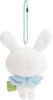 San-X Universe Zutto Issho Plush Toy Twin Rabbit Angels Howahowa-chan MV40701 H115 X W75 X D45mm