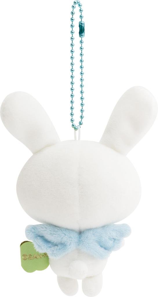 San-X Universe Zutto Issho Plush Toy Twin Rabbit Angels Howahowa-chan MV40701 H115 X W75 X D45mm