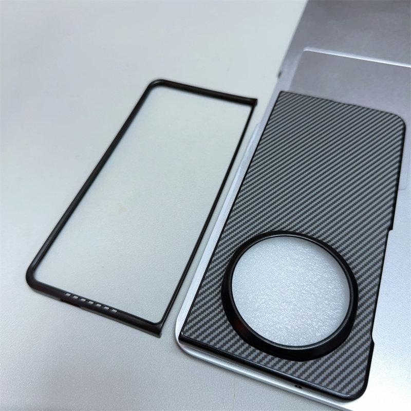 For Honor Magic V5 Case For MagSafe Magnetic Stripe Vegan Leather PC Back Cover For Honor Magic V5 Shell Lightweight Dustproof