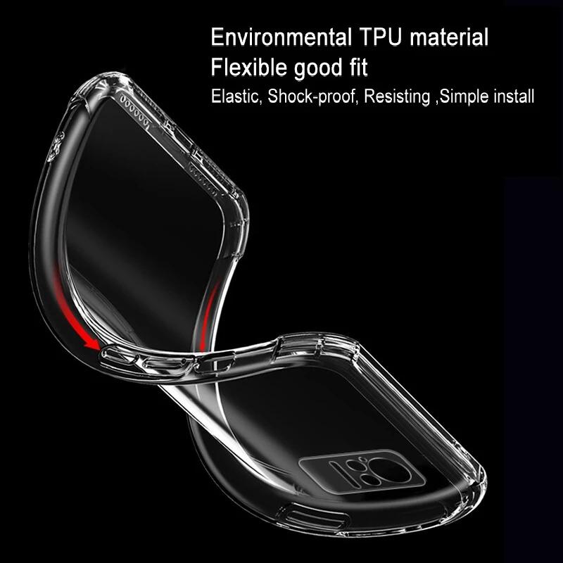 For Xiaomi Redmi K80 Pro 5G Slim Soft TPU Silicone Transparent Case Shockproof Back Cover For Xiaomi Redmi K80