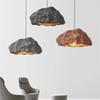 Wabi-sabi Style Chandelier Creative Personality Restaurant Bar Lamp Micro Cement Designer Homestay Living Room Chandelier