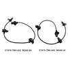 Rear Left Right ABS Wheel Speed Sensor For Honda Civic 1.5L 1.8L 2.4L L4 57470-TR0-A02 57475-TR0-A02-A87Q