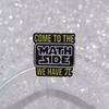 Academic Math Creative Series Cartoon Brooches Unique Metal Pins For Gifts Students