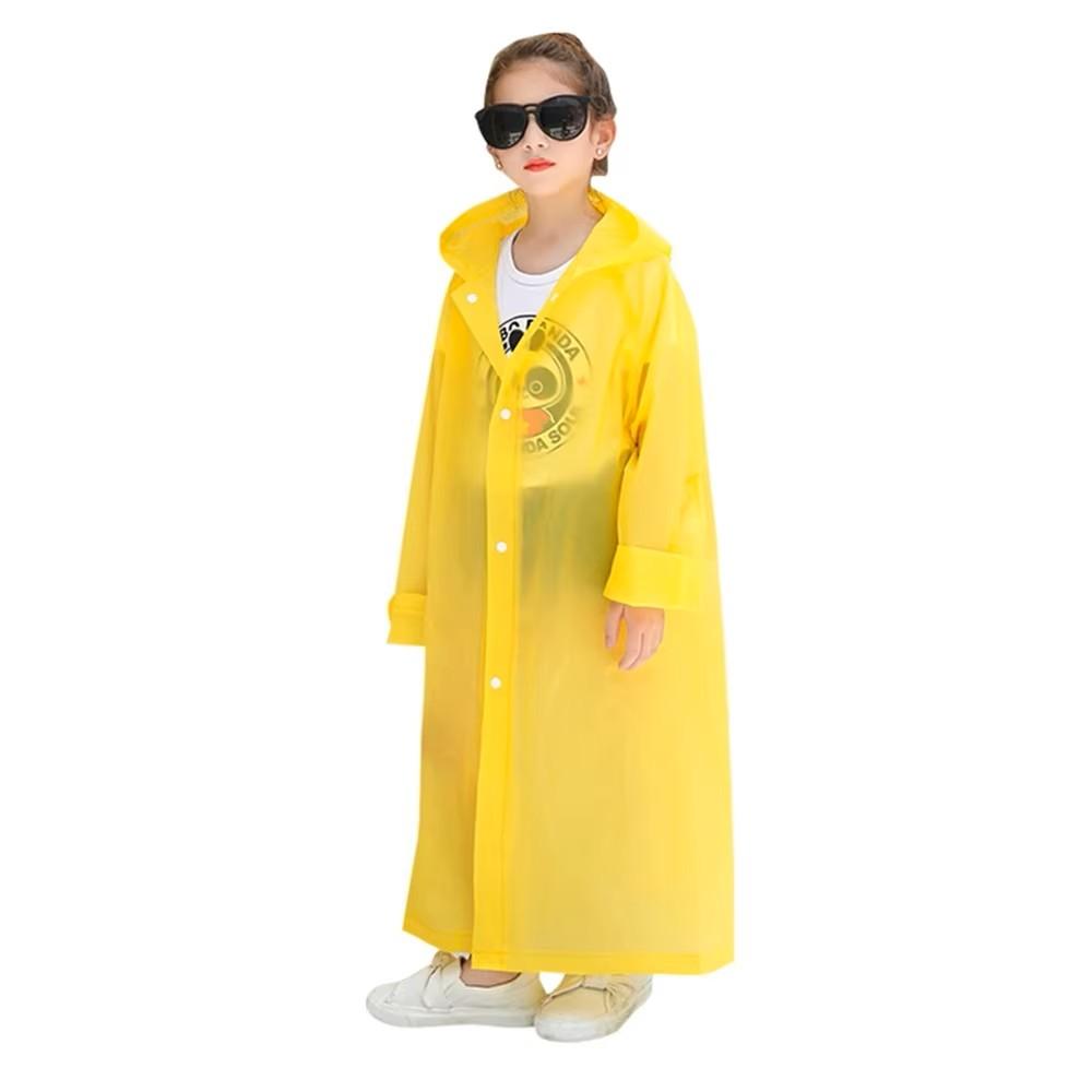 Lightweight Waterproof Raincoat Kids Portable Fashion Raincoats For Boys Girls Outdoor Rain Jackets Clothing Reusable Poncho
