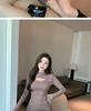 Plus Size Waist-Slimming Skirt Dress for Early Autumn - Chic Women's Fashion