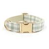 Factory Direct Sales of British Style Multi-color Plaid Pet Dog Collars, Zinc Alloy Collars, and Dog Accessories