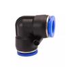 50/100/500/1000Pcs Pneumatic fitting PV pipe gas connectors direct thrust 4 to 12mm plastic hose quick couplings